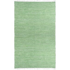 Complex Green Area Rug