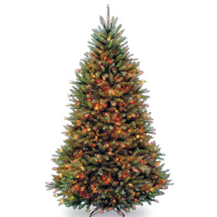 dunhill powerconnect 65 green fir artificial christmas tree with 600 led colored and white lights with stand - Christmas Tree With White Lights And Red Decorations dunhill powerconnect 65 green fir artificial christmas tree with 600 led colored and white lights with stand - Christmas Tree With White Lights And Red Decorations