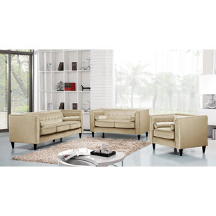Pink Living Room Furniture Wayfair Roberta Configurable Living Room Set