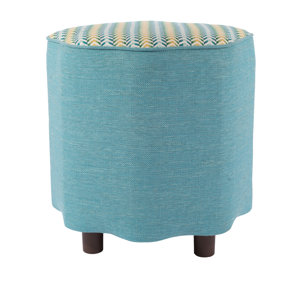 Chevron Ottoman by Loni M Designs