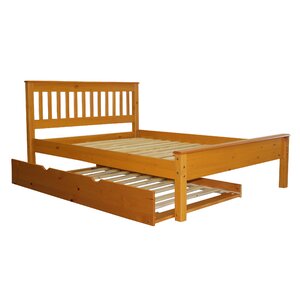 Mission Full Slat Bed with Trundle