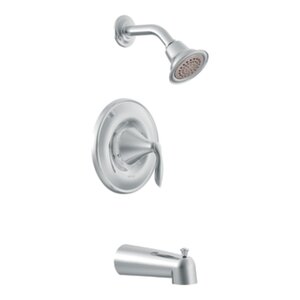 Eva Posi-Temp Tub and Shower Faucet Trim with Lever Handle