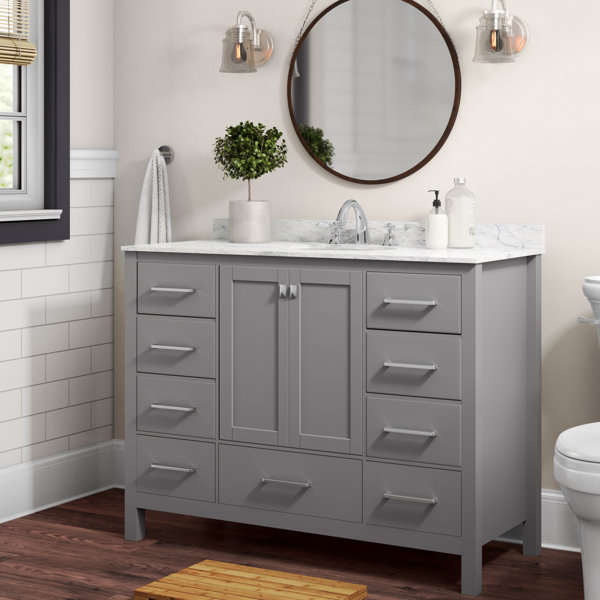Beachcrest Home Newtown 48" Single Bathroom Vanity & Reviews Wayfair