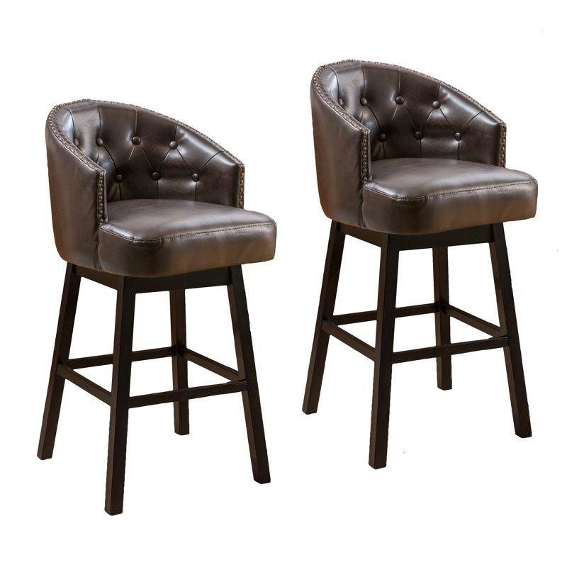 Alcott Hill Farmington 30" Swivel Bar Stool & Reviews Wayfair