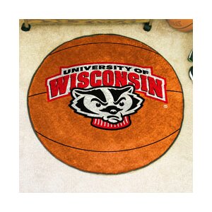 NCAA University of Wisconsin Basketball Mat