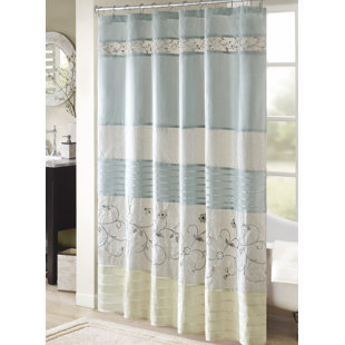 Navy And Yellow Shower Curtain | Wayfair Navy And Yellow Shower Curtain | Wayfair