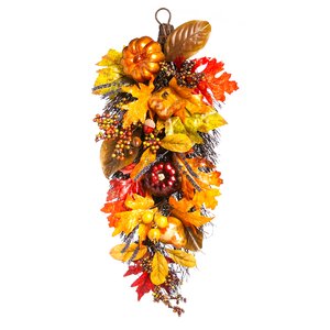 Holiday Harvest Floral Wall Decor