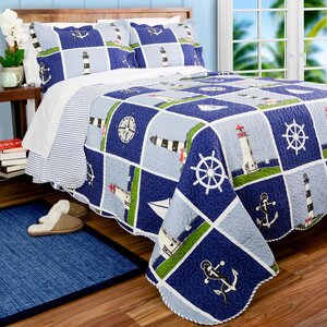 Lighthouse Quilt Set