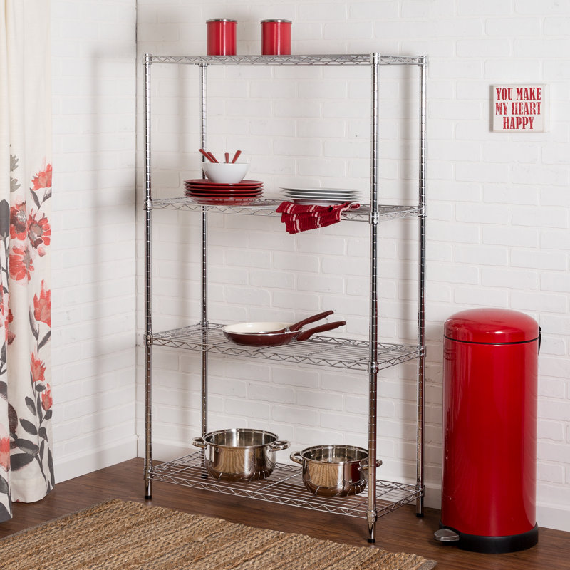 Honey Can Do 60" H x 36" W Shelving Unit & Reviews Wayfair