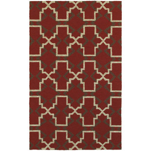 Quatrefoil Rug Wayfair Atrium Lattice Quatrefoil Red Indoor Outdoor Area Rug