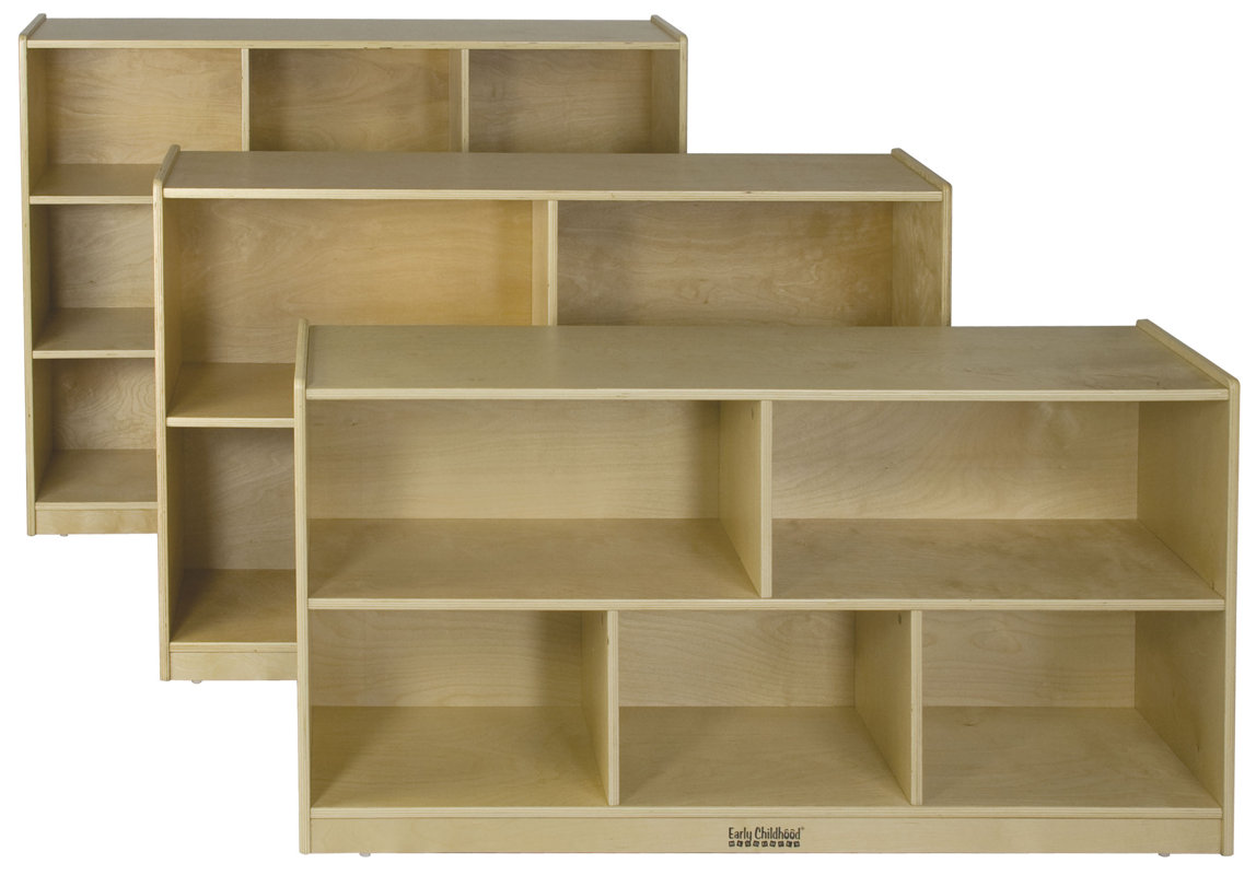 ECR4Kids Stackable 5 Shelving Unit with Casters & Reviews Wayfair