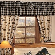 Northern Exposure Cotton Blend Curtain Valance