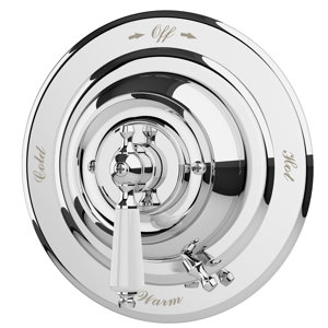 Carrington Shower Valve Trim with Metal Lever Handle