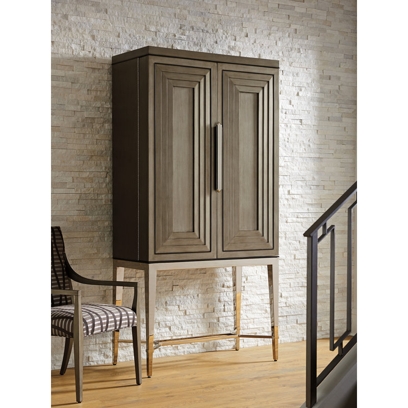 Lexington Ariana Cheval 2 Door Bar Cabinet Wayfair