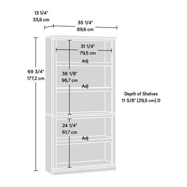 Three Posts Abigail Standard Bookcase & Reviews | Wayfair