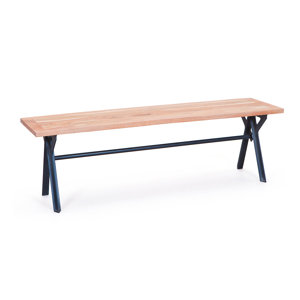Sitzbank Nicolasa aus Holz von Williston Forge