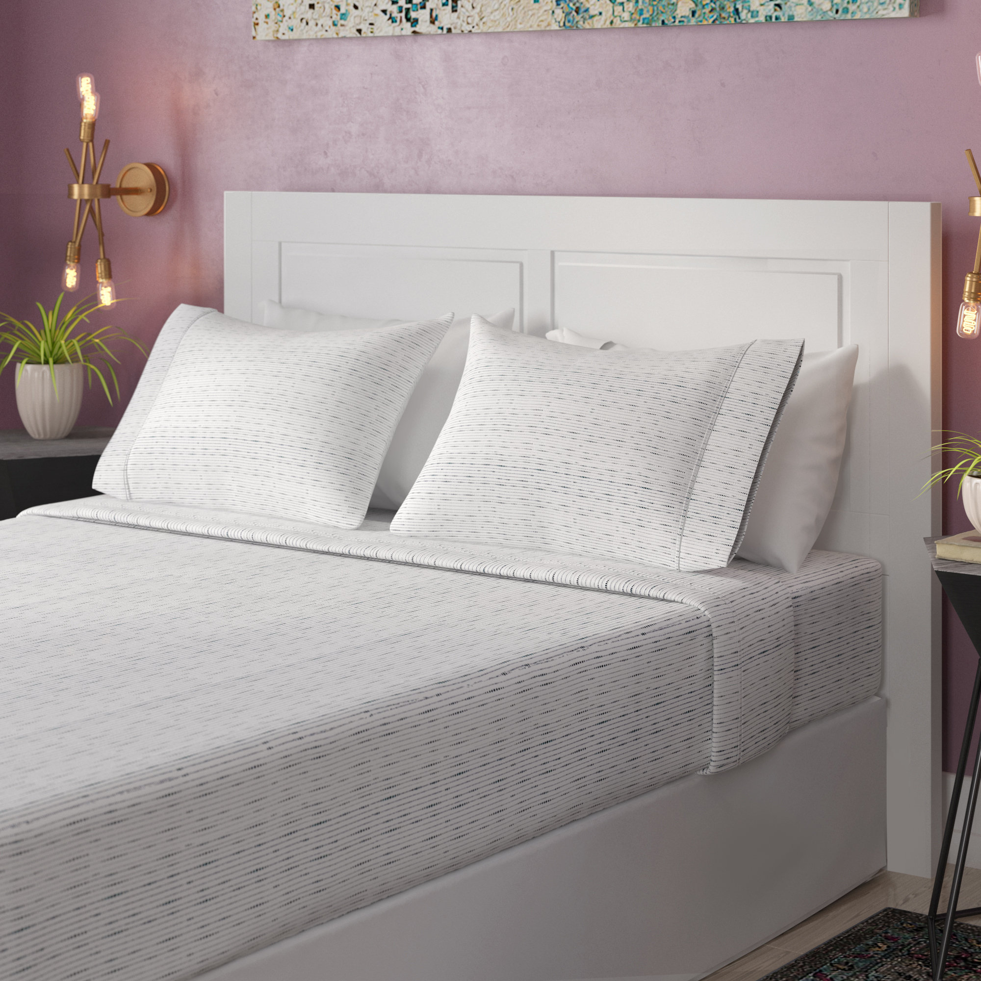 Eider Ivory Brooks 300 Thread Count Certified Organic Sheet Set Eider Ivory Brooks 300 Thread Count Certified Organic Sheet Set Reviews Wayfair
