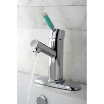 Kingston Brass Green Eden Bathroom Faucet With Push Up Drain Wayfair