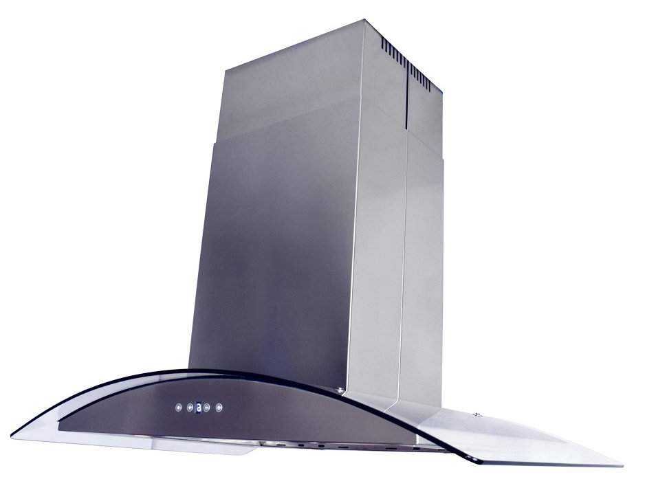 Hallman 27" 860 CFM Ducted Island Range Hood & Reviews Wayfair