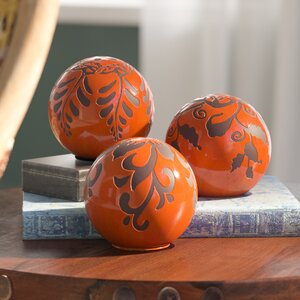 3 Piece Ball Sculpture Set