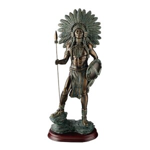 Proud Chieftain Warrior Figurine