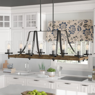 Kitchen Island Lighting You Ll Love Wayfair Zaria 8 Light Kitchen Island Pendant