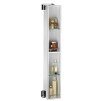 Mirrored Tall Bathroom Cabinet Wayfair Co Uk Ottawa 18 X 124 6cm Mirrored Wall Mounted Tall Bathroom Cabinet