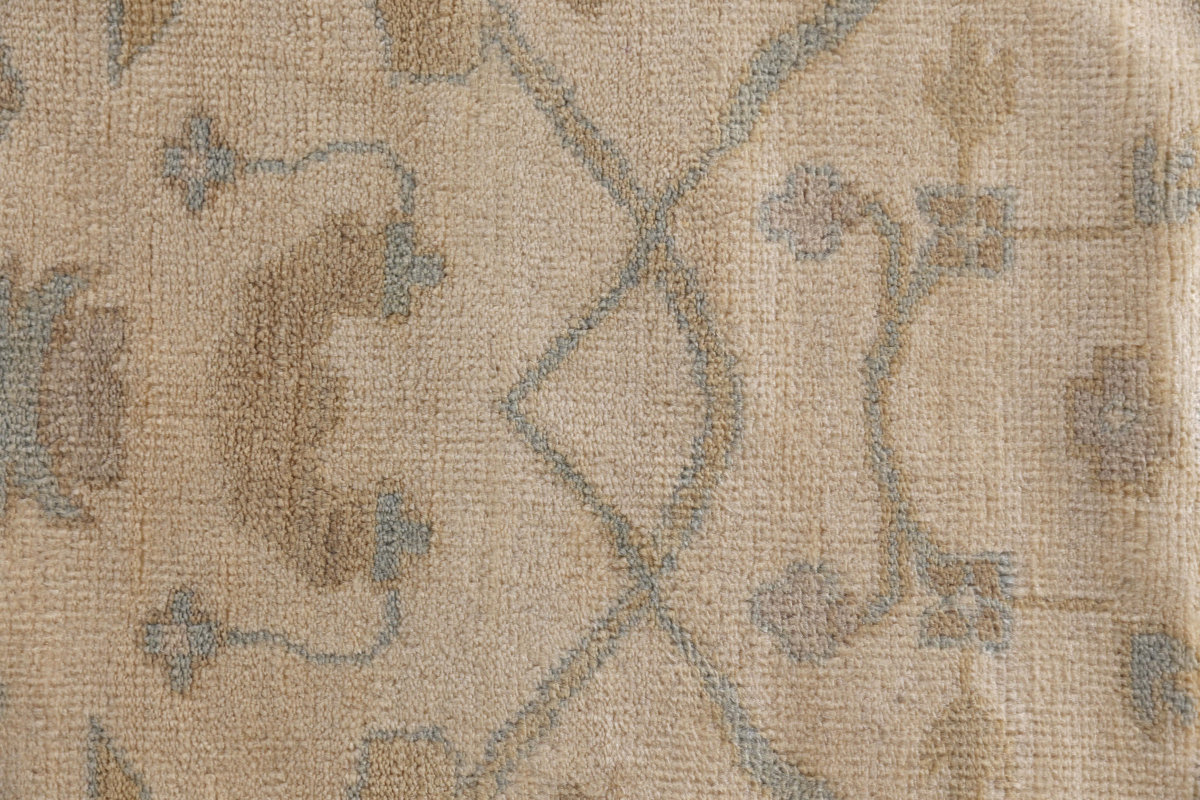 Exquisite Rugs Oushak HandKnotted Wool Ivory Area Rug & Reviews Perigold