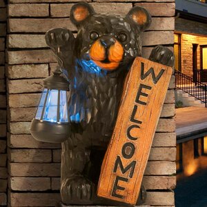 Welcome Bear Statue