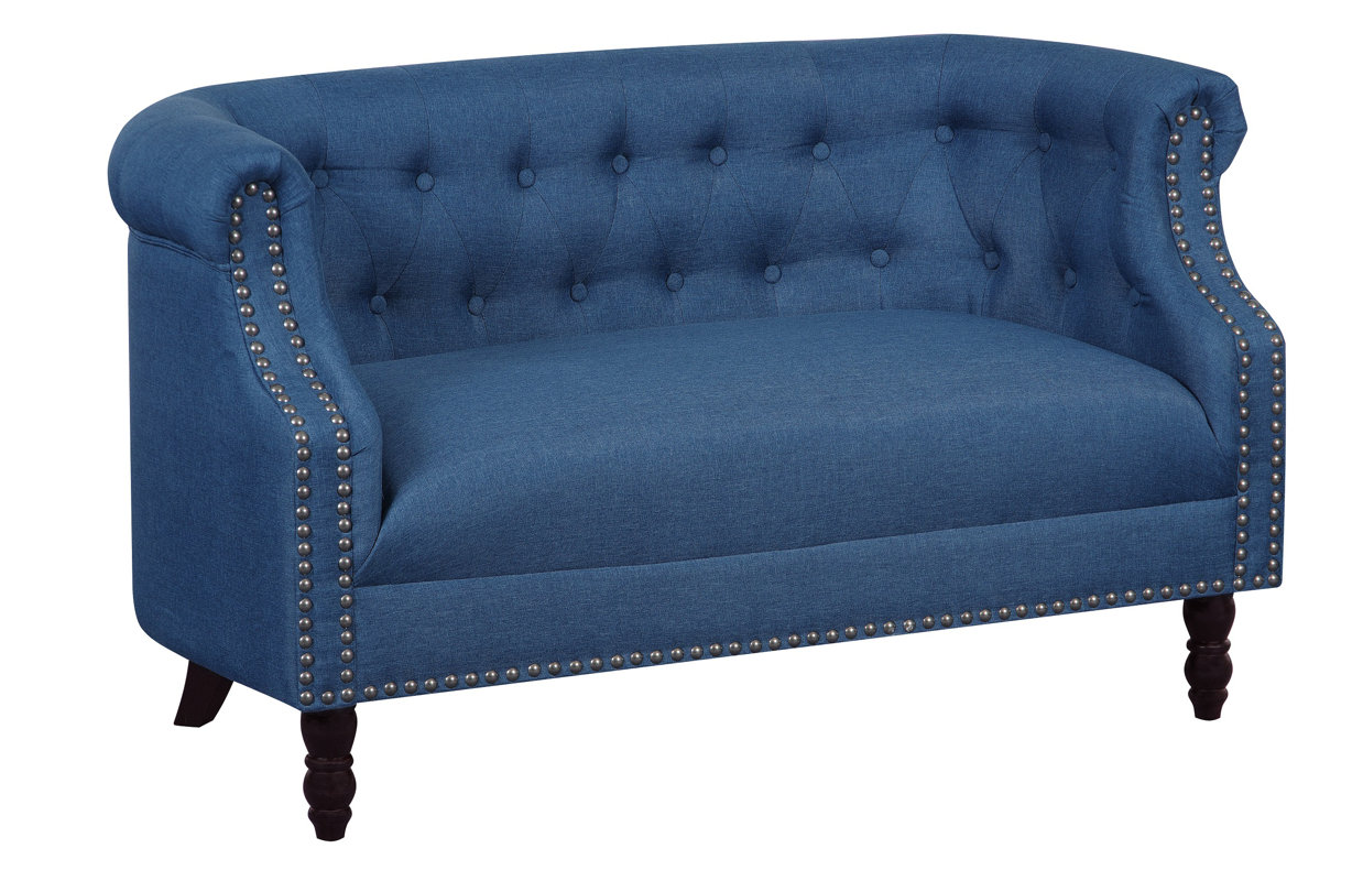 Container Chesterfield Loveseat & Reviews Wayfair
