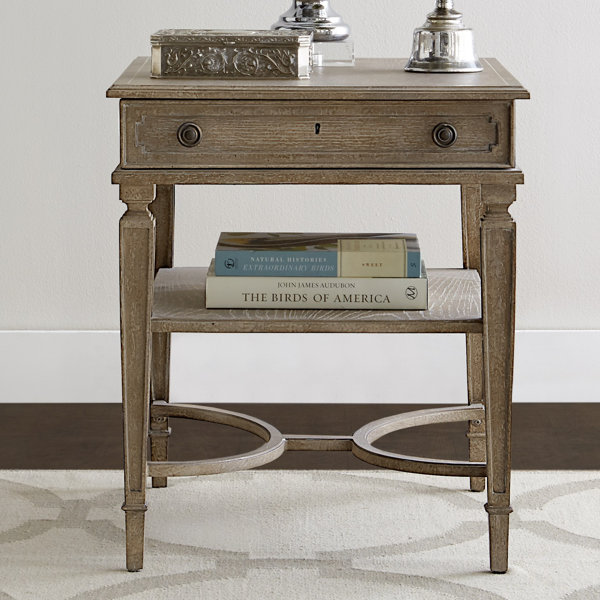 Wethersfield Estate End Table with Storage & Reviews Birch Lane