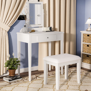 Small Bedroom Vanity Set Wayfair Quickview