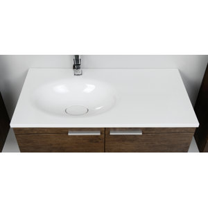 Belfry Bathroom 91 cm Aufsatzwaschbecken Aichilik