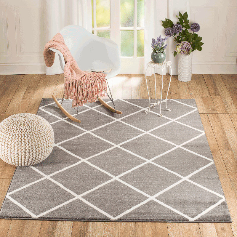 Rug And Decor Inc Venice Gray White Area Reviews Wayfair Venice Gray White Area Rug