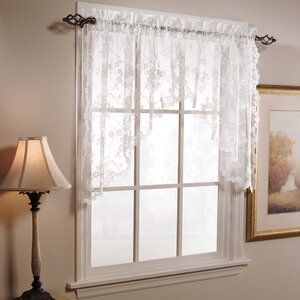 Petite Fleur Swag Curtain Valance