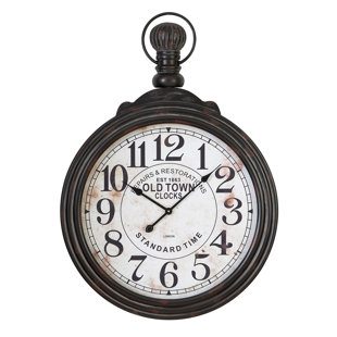 White Wood Clock Wayfair Wood Wall Clock