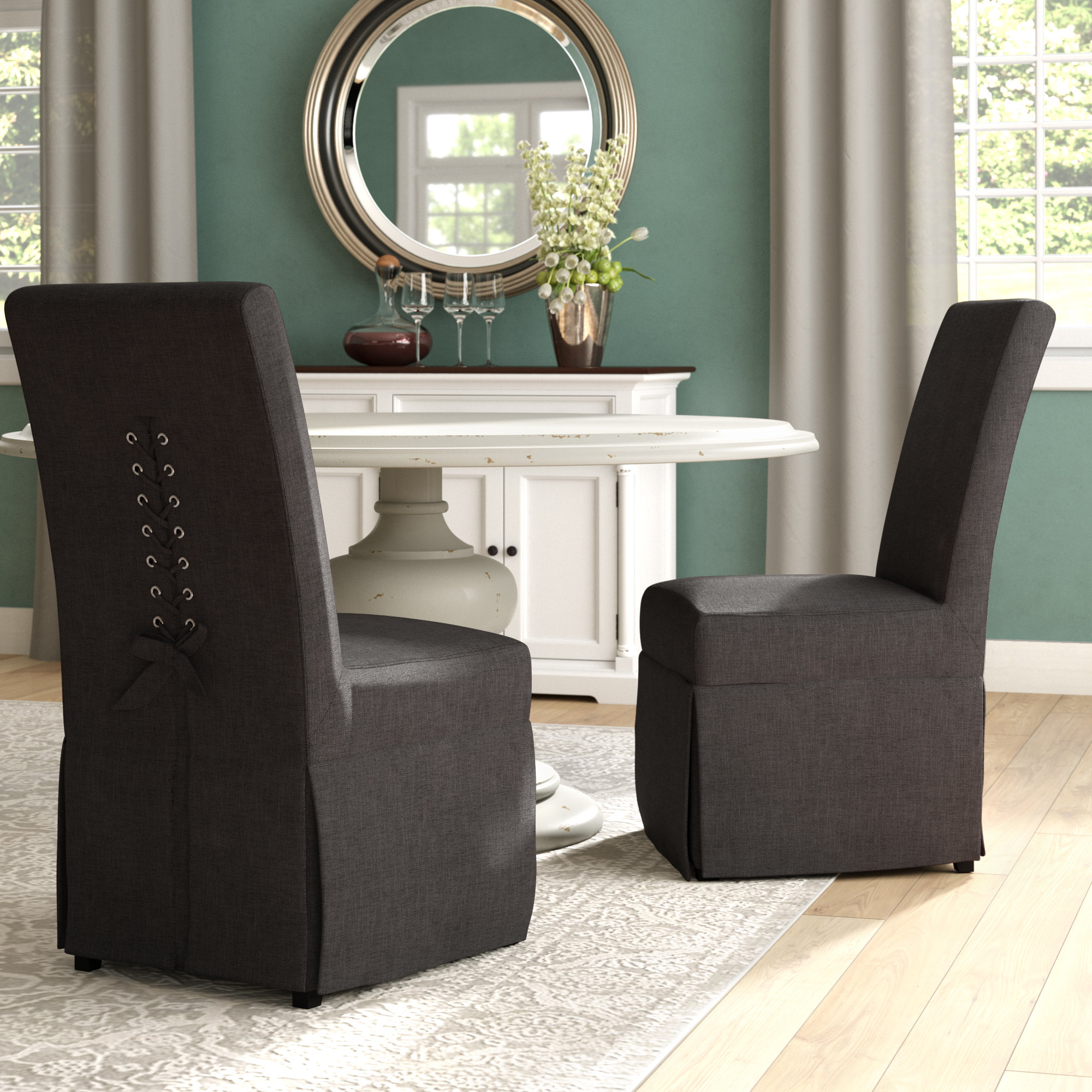 Red Barrel Studio Benton Harbor Parsons Upholstered Dining Chair Red Barrel Studio Benton Harbor Parsons Upholstered Dining Chair Reviews Wayfair