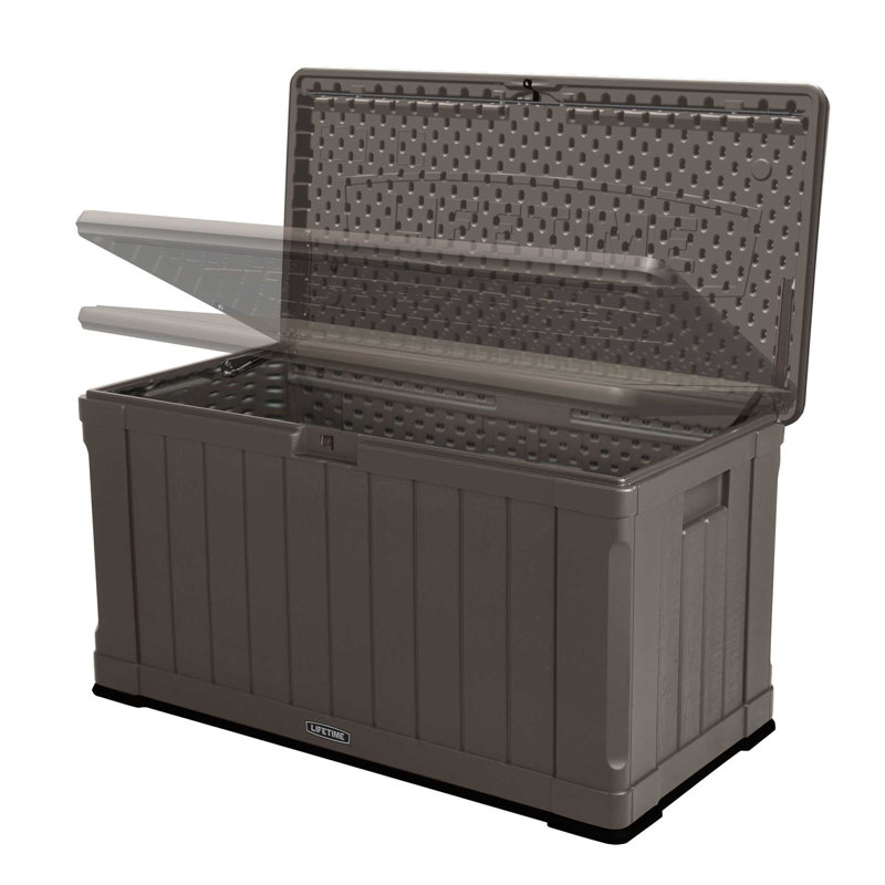 Lifetime Plastic Storage Bench & Reviews Wayfair