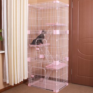 Wirehouse Three Level Cat Cage/Crate