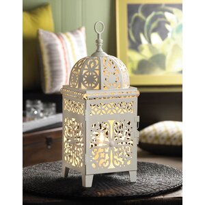 Scrollwork Metal Lantern