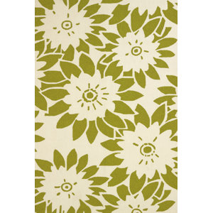 Atrium Handmade Green Indoor/Outdoor Area Rug