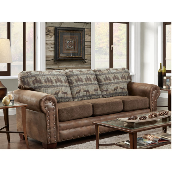 American Furniture Clics Teal Deer Lodge Sleeper Sofa Reviews American Furniture Clics Teal Deer Lodge Sleeper Sofa Reviews Wayfair