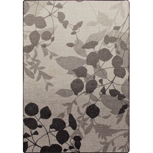 Mix and Mingle Gray Mist Nature's Silhouette Rug