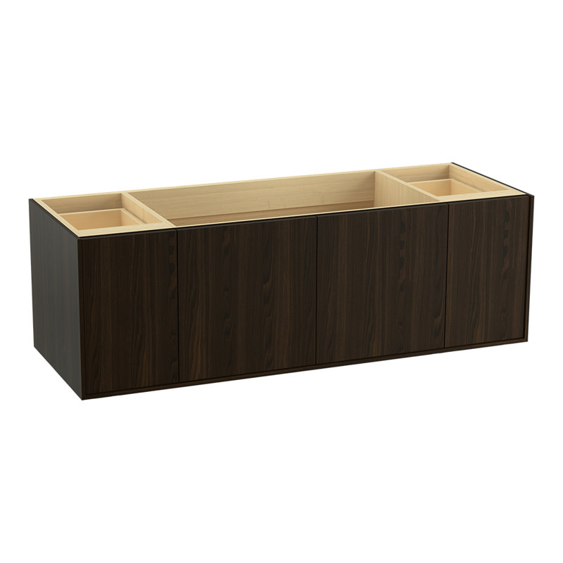 Kohler Jute 60 Vanity Base Only With 2 Doors And Drawers Split Jute 60 Vanity Base Only With 2 Doors And Drawers Split Top Drawer