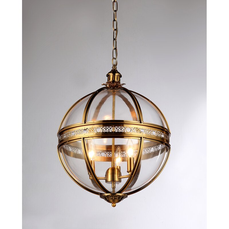 3-Light Globe Pendant & Reviews | Joss & Main