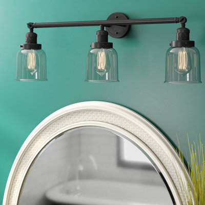 Coastal Oil Rubbed Bronze Bathroom Vanity Lighting You'll ...