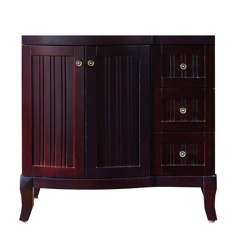 Virtu Usa Khaleesi 36 Bathroom Vanity Cabinet Reviews Wayfair Khaleesi 36 Bathroom Vanity Cabinet