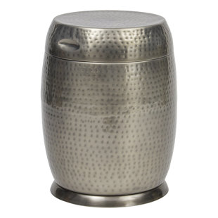 Silver Drum Accent Table Wayfair Quickview