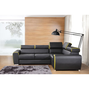 Ecksofa Blanco mit Bettfunktion von Home & Haus
