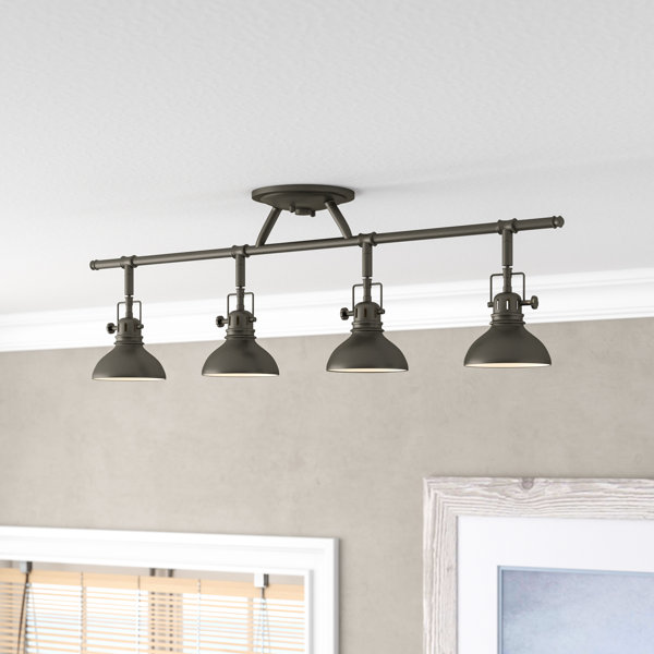 Beachcrest Home Dollinger 4 Light Fixed Track Lighting Kit Reviews Beachcrest Home Dollinger 4 Light Fixed Track Lighting Kit Reviews Wayfair